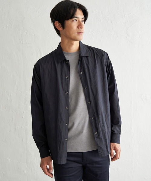 ikka（イッカ）の「カルスギシャウター（ブルゾン・メンズ・チャコール/ネイビー・M/XL/L/S）」の9枚目の写真