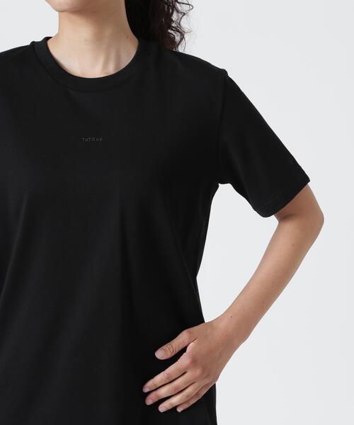 TATRAS（タトラス）の「TATRAS(タトラス) LAVINIA/ラヴィニア/Tシャツ（Tシャツ/カットソー・レディース・ブラック/アイボリー・3/2）」の9枚目の写真