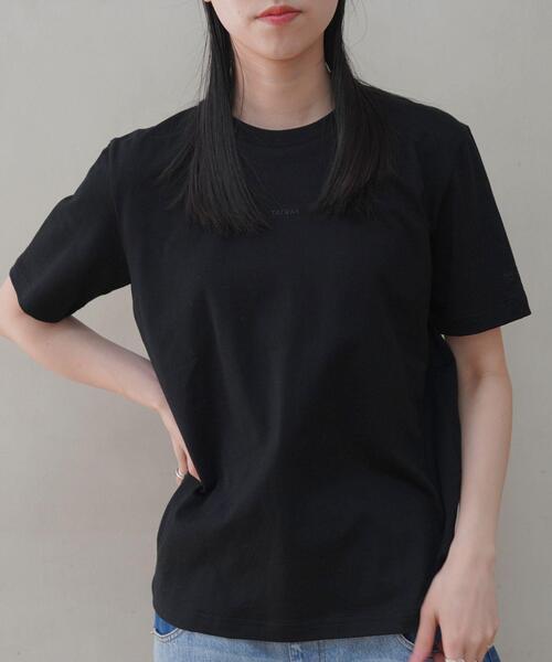 TATRAS（タトラス）の「TATRAS(タトラス) LAVINIA/ラヴィニア/Tシャツ（Tシャツ/カットソー・レディース・ブラック/アイボリー・3/2）」の13枚目の写真