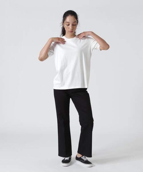 TATRAS（タトラス）の「TATRAS(タトラス) LAVINIA/ラヴィニア/Tシャツ（Tシャツ/カットソー・レディース・ブラック/アイボリー・3/2）」の20枚目の写真