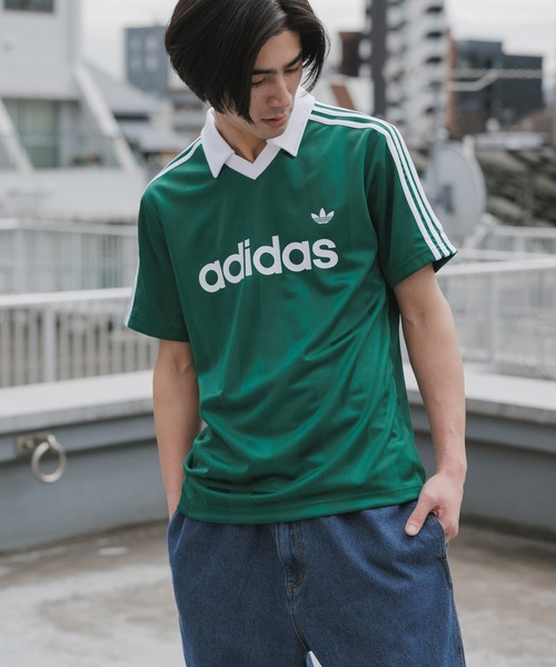 adidas 襟付きシャツ adidas/アディダス アーカイブカラーエンジニアードジャージ 襟付き