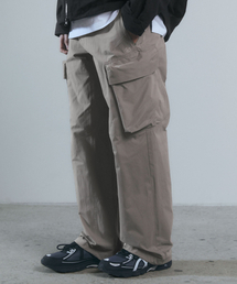 KALAPATTHAR（カラパタール）の「BELTED SIGNATURE WIDE CARGO PANTS - BEIGE（その他パンツ）」