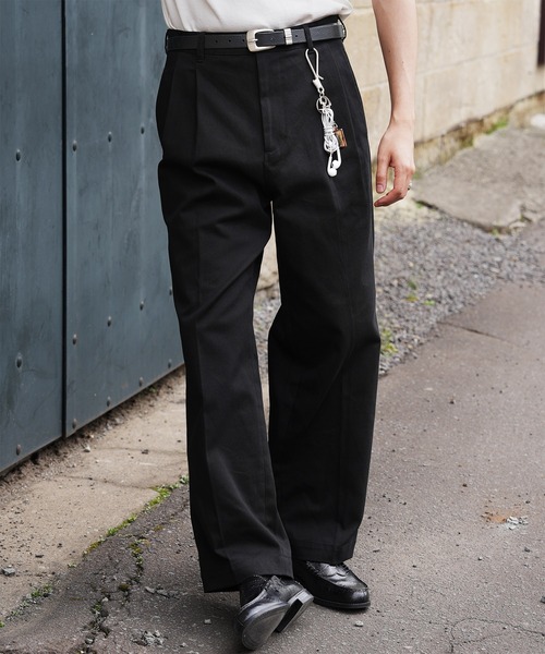 Bleme（ブレム）の「12.5oz ヘビーツイル ダブルタック クラシック チノパンツ（チノパンツ・メンズ・ベージュ/ブラック/カーキ・S/M/L/XL）」の12枚目の写真