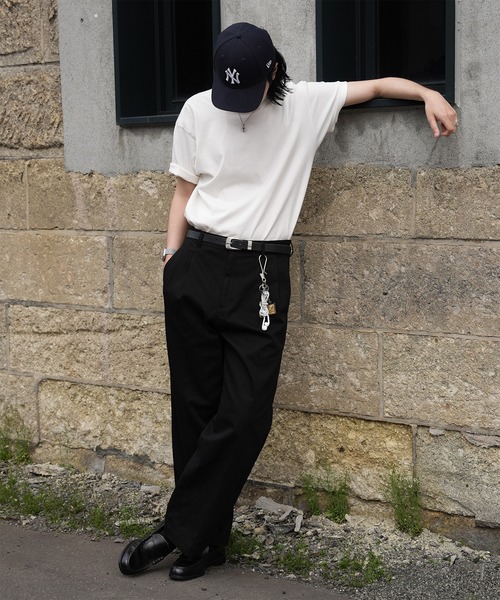 Bleme（ブレム）の「12.5oz ヘビーツイル ダブルタック クラシック チノパンツ（チノパンツ・メンズ・ベージュ/ブラック/カーキ・S/M/L/XL）」の18枚目の写真