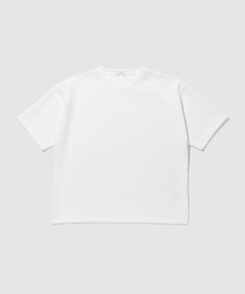 URBAN COLLECTION(アーバンコレクション)の「【URBANCOLLECTION/アーバンコレクション】リップル テーパードシルエット クルーネック 半袖Tシャツ 吸水速乾(Tシャツ/カットソー・メンズ・ベージュ/グレー/ブラック/グリーン/ホワイト・XL/L/M/S)」の17枚目の写真