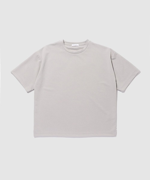 URBAN COLLECTION(アーバンコレクション)の「【URBANCOLLECTION/アーバンコレクション】リップル テーパードシルエット クルーネック 半袖Tシャツ 吸水速乾(Tシャツ/カットソー・メンズ・ベージュ/グレー/ブラック/グリーン/ホワイト・XL/L/M/S)」の18枚目の写真