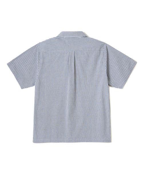 LORES(ロアス)の「Mini Plaid S/S Shirts - Blue(シャツ/ブラウス・レディース・その他・SMALL/MEDIUM/LARGE)」の4枚目の写真