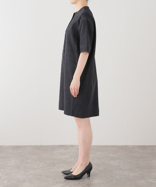 VERMEIL par iena（ヴェルメイユパーイエナ）の「BOWTE バウト Denim Minimum ショートドレス 261090001（ワンピース・レディース・ブラック系その他・SMALL）」の9枚目の写真