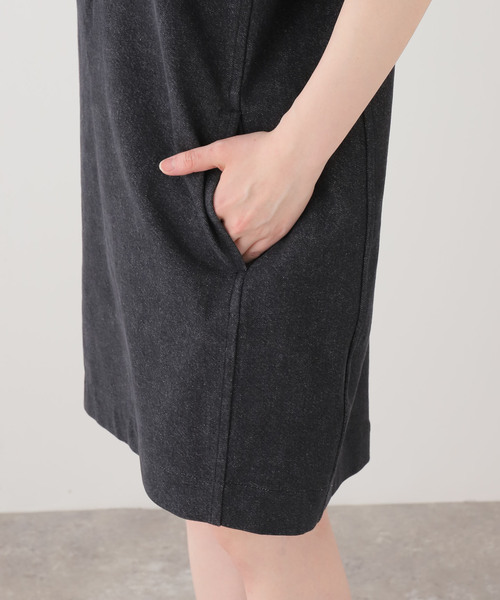 VERMEIL par iena（ヴェルメイユパーイエナ）の「BOWTE バウト Denim Minimum ショートドレス 261090001（ワンピース・レディース・ブラック系その他・SMALL）」の6枚目の写真