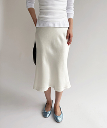EDIT. FOR LULU | ウォッシャブルサテンミディスカート(スカート)