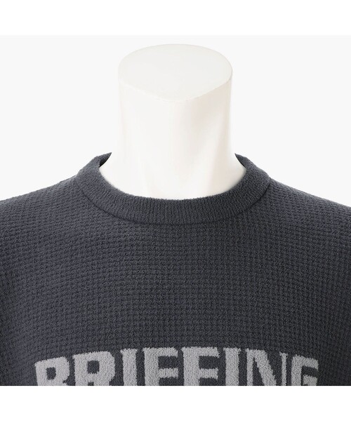 BRIEFING(ブリーフィング)の「【BRIEFING GOLF/ブリーフィングゴルフ】LW THERMAL KNIT T-SHIRT(ゴルフグッズ・メンズ・チャコール/ネイビー/グリーン系その他2・M/L/S)」の20枚目の写真