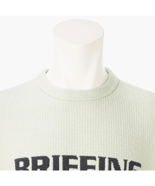 BRIEFING(ブリーフィング)の「【BRIEFING GOLF/ブリーフィングゴルフ】LW THERMAL KNIT T-SHIRT(ゴルフグッズ・メンズ・チャコール/ネイビー/グリーン系その他2・M/L/S)」の8枚目の写真