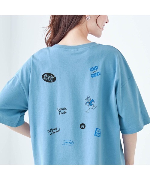 Disney(ディズニー)の「刺繍エディトリアルTシャツ(Tシャツ/カットソー・レディース・ホワイト系その他2/ブラック系その他/ブルー系その他/ホワイト系その他/レッド系その他・L~LL/S-M)」の14枚目の写真