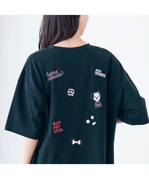 Disney(ディズニー)の「刺繍エディトリアルTシャツ(Tシャツ/カットソー・レディース・ホワイト系その他2/ブラック系その他/ブルー系その他/ホワイト系その他/レッド系その他・L~LL/S-M)」の18枚目の写真