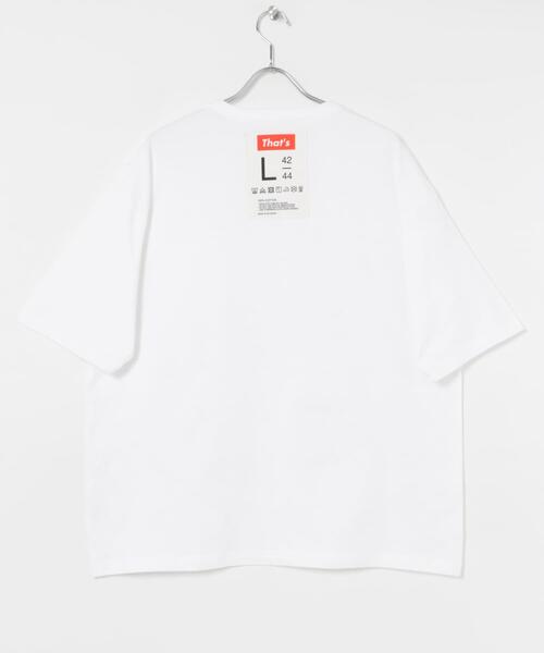 THE GOODLAND MARKET(ザグッドランドマーケット)の「That’s The Tee (Tag & Pocket)(Tシャツ/カットソー・メンズ・ホワイト・X-LARGE/LARGE/MEDIUM)」の4枚目の写真