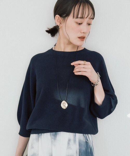 RIVE DROITE(リヴドロワ)の「【スタイリングを引き締める】プレートスライドコードネックレス(ネックレス・レディース・シルバー/ゴールド・FREE)」の7枚目の写真