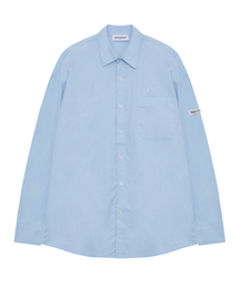 NEUFETBLEU（ヌフエブル）の「NEB nylon shirts (skyblue)（シャツ/ブラウス）」