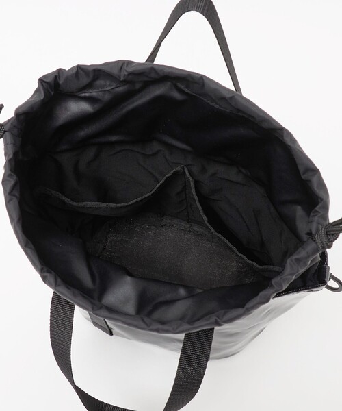 FREDRIK PACKERS(フレドリックパッカーズ)の「【別注】<FREDRIK PACKERS>ドロストバッグ(トートバッグ・レディース・ダークブラウン/ブラック・FREE)」の5枚目の写真