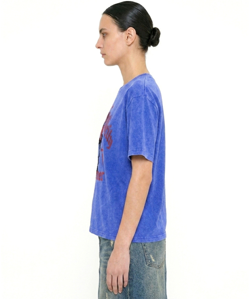 REBRENNER(リブレンナー)の「DTFシンプリー ピグメント 半袖Tシャツ チャコール(Tシャツ/カットソー・レディース・その他・X-LARGE/2XL/MEDIUM/LARGE)」の8枚目の写真