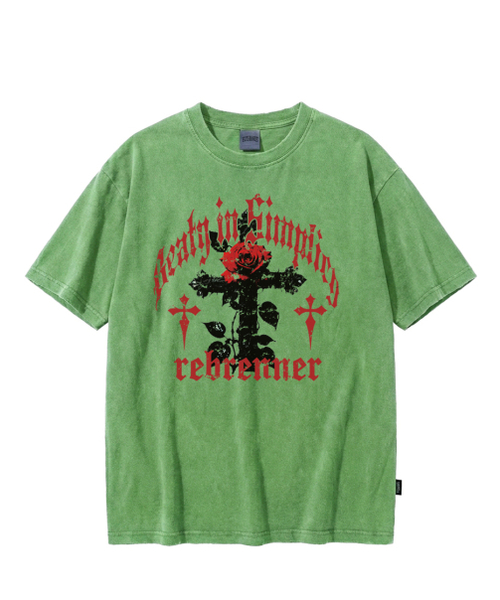 REBRENNER(リブレンナー)の「DTFシンプリー ピグメント 半袖Tシャツ チャコール(Tシャツ/カットソー・レディース・その他・X-LARGE/2XL/MEDIUM/LARGE)」の10枚目の写真