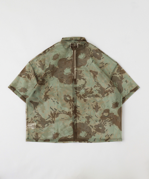 NOMA t.d.(ノーマティーディー)の「NOMARHYTHM(ノーマリズム)別注 FLOWER MESH CAMO(シャツ/ブラウス・メンズ・その他・4/2/3)」の2枚目の写真
