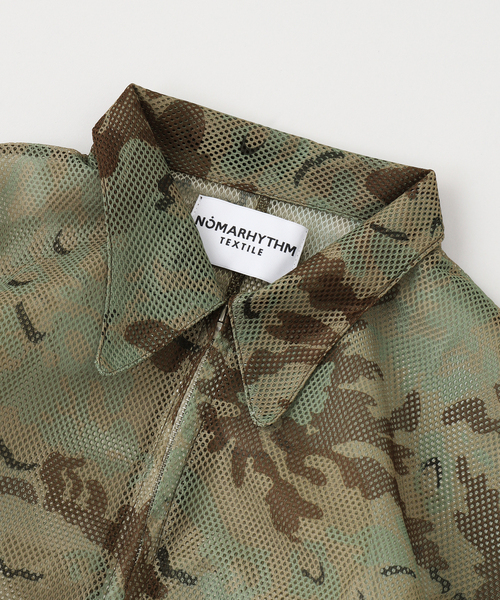 NOMA t.d.(ノーマティーディー)の「NOMARHYTHM(ノーマリズム)別注 FLOWER MESH CAMO(シャツ/ブラウス・メンズ・その他・4/2/3)」の3枚目の写真