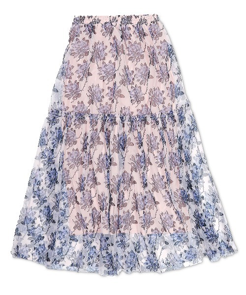 Cath Kidston(キャスキッドソン)の「チュールスカート Thorn Rose(スカート・レディース・ライトパープル・FREE)」の3枚目の写真