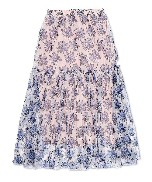 Cath Kidston(キャスキッドソン)の「チュールスカート Thorn Rose(スカート・レディース・ライトパープル・FREE)」の4枚目の写真