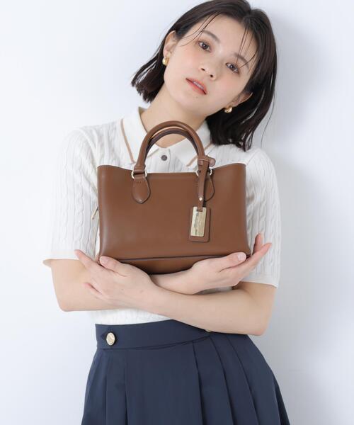 NATURAL BEAUTY BASIC(ナチュラルビューティーベーシック)の「サイドアップミニショルダー(ショルダーバッグ・レディース・レッド/ブラック/キャメル・-)」の5枚目の写真