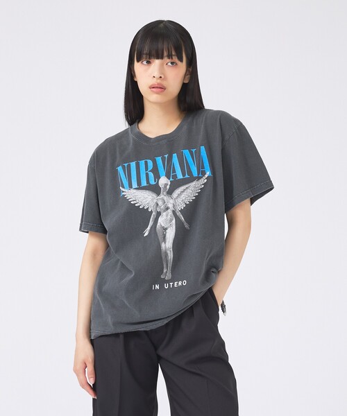 GOOD ROCK SPEED(グッドロックスピード)の「【GOOD ROCK SPEED / グッドロックスピード】NIRVANA/ニルヴァーナ/GREEN DAY/ グリーン・デイ / Nine Inch Nails/ナイン・インチネイルズ(Tシャツ/カットソー・メンズ・ブラック系その他/ブラック系その他2/ブラック系その他3・M/L/XL)」の6枚目の写真