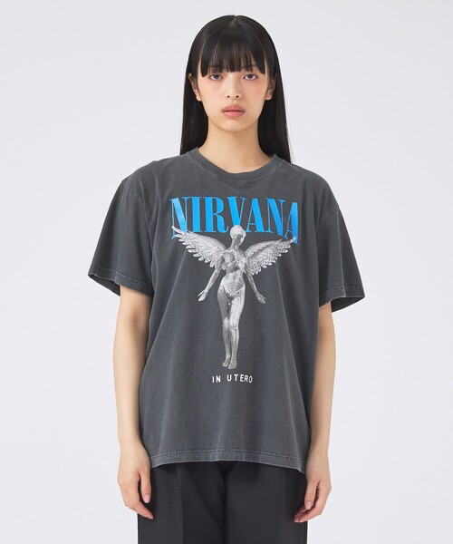 GOOD ROCK SPEED(グッドロックスピード)の「【GOOD ROCK SPEED / グッドロックスピード】NIRVANA/ニルヴァーナ/GREEN DAY/ グリーン・デイ / Nine Inch Nails/ナイン・インチネイルズ(Tシャツ/カットソー・メンズ・ブラック系その他/ブラック系その他2/ブラック系その他3・M/L/XL)」の7枚目の写真