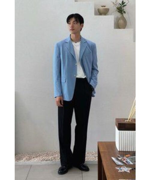 TRADCLUB（トラッドクラブ）の「ツーピンタックワイドスラックス（スラックス・メンズ・ブラウン/ブラック/チャコール・LARGE/MEDIUM/X-LARGE/XX-LARGE）」の8枚目の写真