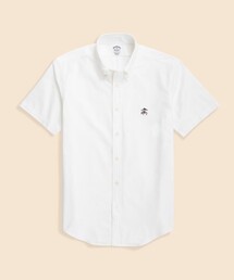 BROOKS BROTHERS | 【アメリカ建国250th記念】 ◆オンラインストア限定◆ オックスフォード　星条旗GF　ショートスリーブ　ポロカラーシャツ　Regular Fit(シャツ/ブラウス)