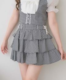 セットアップ対応/新色登場】ストーン付きフィッシュテールスカート