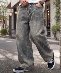 A'gem | A'GEM/9 × .kom 『ARULE/アルール』Fireman Hook Vintage Denim Pants/ファイヤーマンフックヴィンテージデニムパンツ(デニムパンツ)