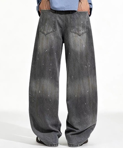 A'gem(エージェム)の「A'GEM/9 × .kom 『ARULE/アルール』Fireman Hook Vintage Denim Pants/ファイヤーマンフックヴィンテージデニムパンツ(デニムパンツ・メンズ・ブラック/ブルー・L)」の11枚目の写真