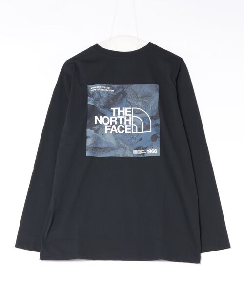THE NORTH FACE(ザノースフェイス)の「THE NORTH FACE/ザ・ノース・フェイス L/S ES SQUARE LG T ロンT NT82671(Tシャツ/カットソー・メンズ・ホワイト/ブラック・M/L/XL)」の15枚目の写真