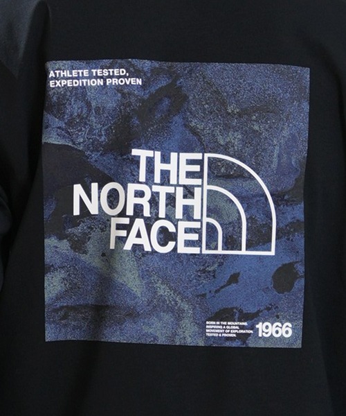 THE NORTH FACE(ザノースフェイス)の「THE NORTH FACE/ザ・ノース・フェイス L/S ES SQUARE LG T ロンT NT82671(Tシャツ/カットソー・メンズ・ホワイト/ブラック・M/L/XL)」の14枚目の写真