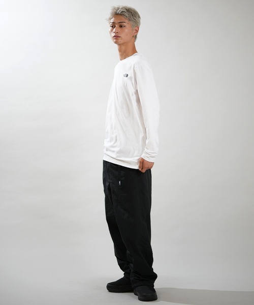 THE NORTH FACE(ザノースフェイス)の「THE NORTH FACE/ザ・ノース・フェイス L/S ES SQUARE LG T ロンT NT82671(Tシャツ/カットソー・メンズ・ホワイト/ブラック・M/L/XL)」の5枚目の写真