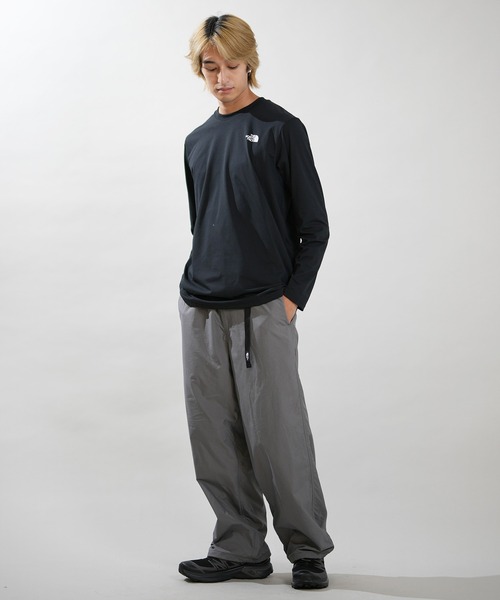THE NORTH FACE(ザノースフェイス)の「THE NORTH FACE/ザ・ノース・フェイス L/S ES SQUARE LG T ロンT NT82671(Tシャツ/カットソー・メンズ・ホワイト/ブラック・M/L/XL)」の10枚目の写真