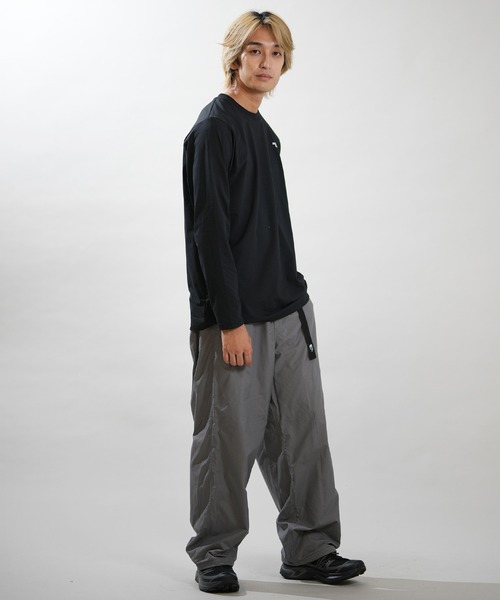 THE NORTH FACE(ザノースフェイス)の「THE NORTH FACE/ザ・ノース・フェイス L/S ES SQUARE LG T ロンT NT82671(Tシャツ/カットソー・メンズ・ホワイト/ブラック・M/L/XL)」の11枚目の写真