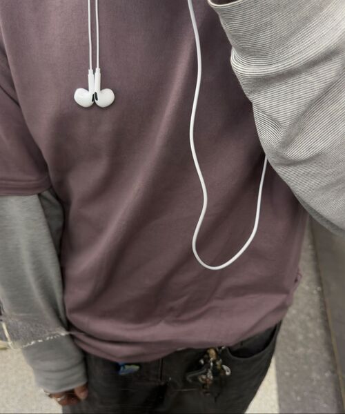 KANEITEI(カネイテイ)の「CROP SHORT SLEEVES (WINE)(Tシャツ/カットソー・レディース・Wine・MEDIUM/LARGE/X-LARGE)」の2枚目の写真