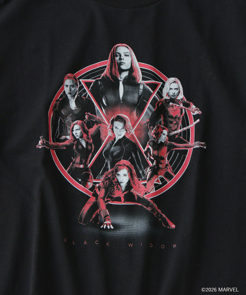 MARVEL(マーベル)の「【仙台店&WEB限定】MARVEL / マーベル 別注 プリントTシャツ(Tシャツ/カットソー・メンズ・ホワイト/ブラック/ブラック系その他/ピンク・MEDIUM/LARGE)」の15枚目の写真
