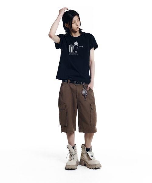 AAKAM（アーカム）の「Western Boots Half Top (Black)（Tシャツ/カットソー・レディース・その他・1/2）」の8枚目の写真
