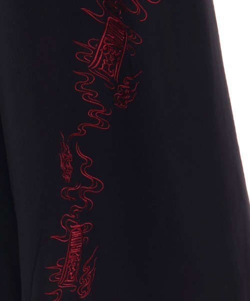 REZEN(リゼン)の「護符刺繍ワイドパンツ(その他パンツ・メンズ・ライトグレー/ローズ・MEDIUM/LARGE/SMALL)」の10枚目の写真