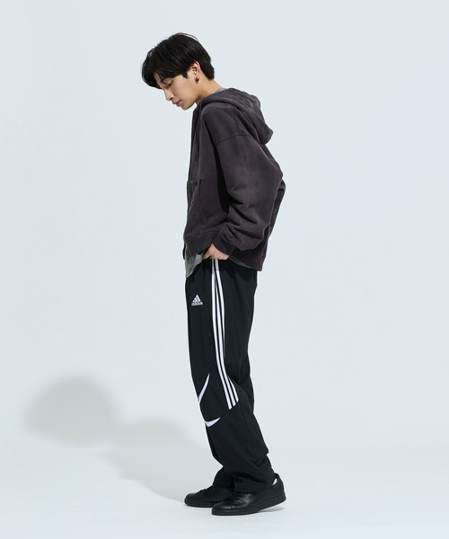 adidas（アディダス）の「チームガイスト アディカラー トラックパンツ / アディダスオリジナルス adidas Originals（スウェットパンツ・メンズ・ブラック×ホワイト・SMALL/MEDIUM/LARGE/X-LARGE/XX-LARGE/X-SMALL/3XL）」の3枚目の写真