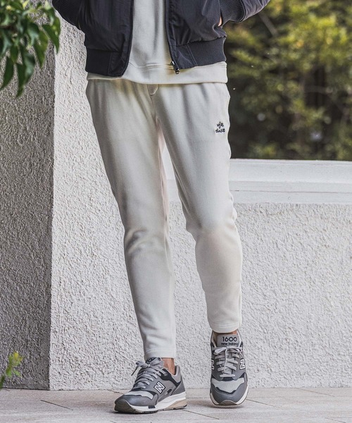 wjk reluxe（ダブルジェーケーリラックス）の「mp15278- Embroidered Back Fleece Pants バックフリースパンツ(WR26W-13)（その他パンツ・メンズ・ホワイト/ブラック/ネイビー・L/M/S）」の5枚目の写真