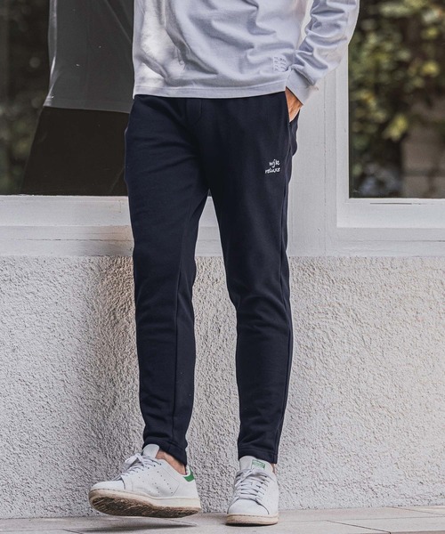 wjk reluxe（ダブルジェーケーリラックス）の「mp15278- Embroidered Back Fleece Pants バックフリースパンツ(WR26W-13)（その他パンツ・メンズ・ホワイト/ブラック/ネイビー・L/M/S）」の17枚目の写真