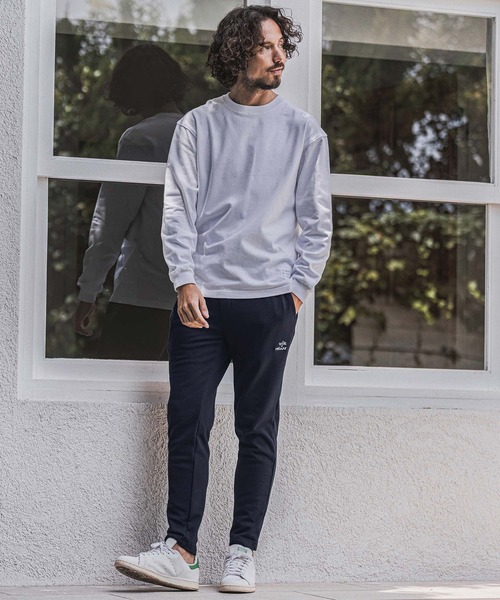 wjk reluxe（ダブルジェーケーリラックス）の「mp15278- Embroidered Back Fleece Pants バックフリースパンツ(WR26W-13)（その他パンツ・メンズ・ホワイト/ブラック/ネイビー・L/M/S）」の19枚目の写真