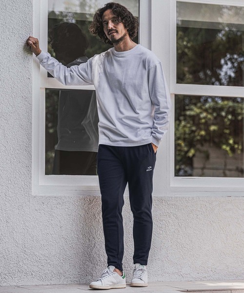 wjk reluxe（ダブルジェーケーリラックス）の「mp15278- Embroidered Back Fleece Pants バックフリースパンツ(WR26W-13)（その他パンツ・メンズ・ホワイト/ブラック/ネイビー・L/M/S）」の20枚目の写真